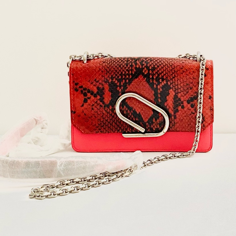 NWT: 3.1 PHILIP LIM | Alix Red Micro Crossbody Bag